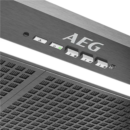 AEG 86cm Integrated Rangehood - Dark Stainless Steel