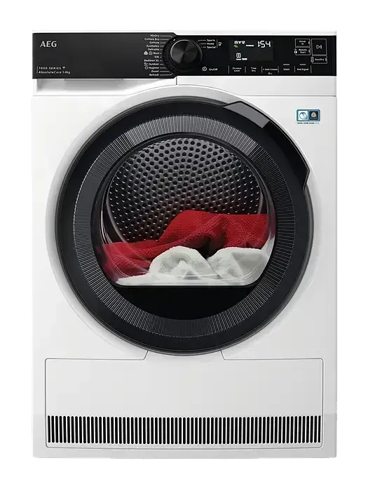 AEG 7000 Series 8kg Heat Pump Dryer Clearance Line - T738A4OBC/B