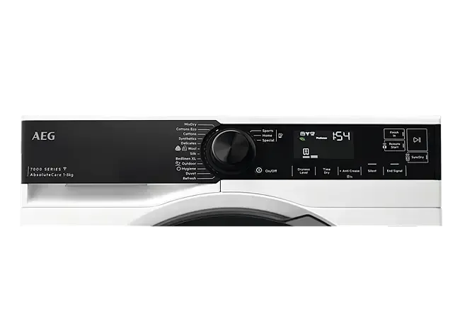 AEG 8000 SERIES HEAT PUMP DRYER 8KG Clearance Line - T858M60BC/B