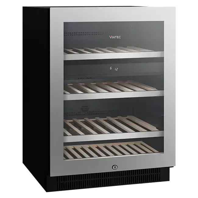 Vintec 50 Bottle Dual Zone Wine Cellar Clearance Line - VWD050SBB-X/B