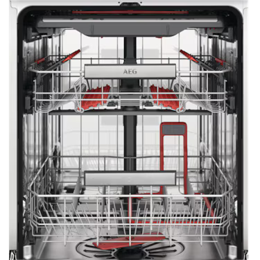 AEG 60cm Fully Integrated Dishwasher - FBF7583SBB internal baskets