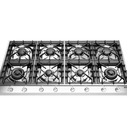 ILVE Professional Plus 120 cm freestanding gas hob 8 burners - Dual