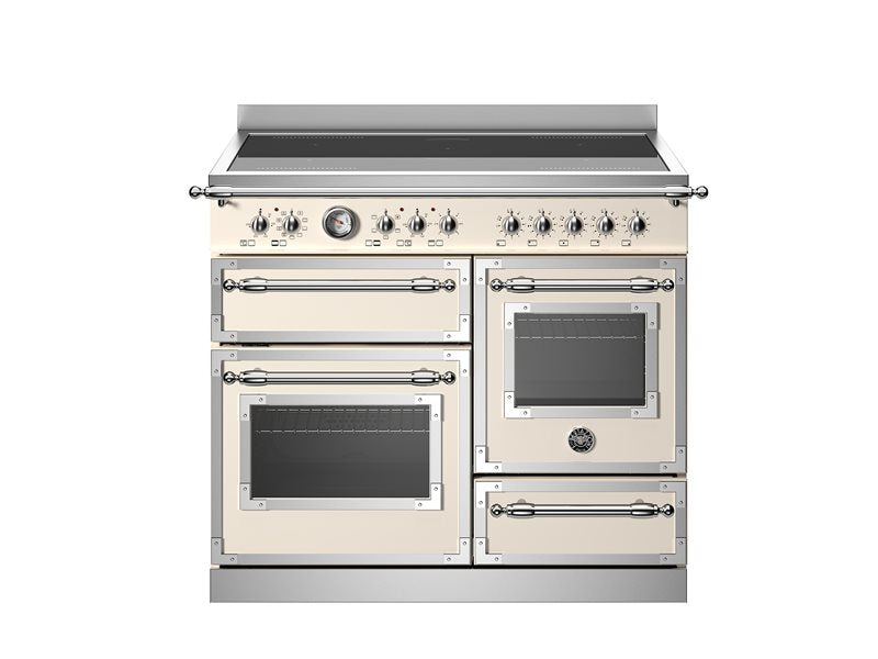 Bertazzoni Heritage 100cm Range Cooker - Induction Top Triple Electric Oven HER105I3E