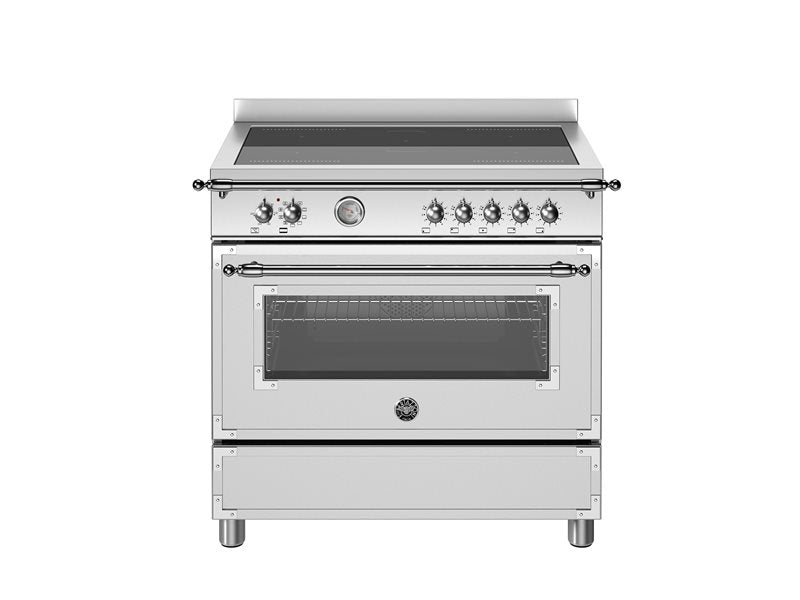 Bertazzoni Heritage 90cm Range Cooker - Induction Top Electric Oven HER95I1E