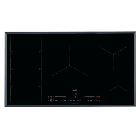 AEG 90cm Induction Cooktop IKE95471FB - 5 zones including one flexibridge