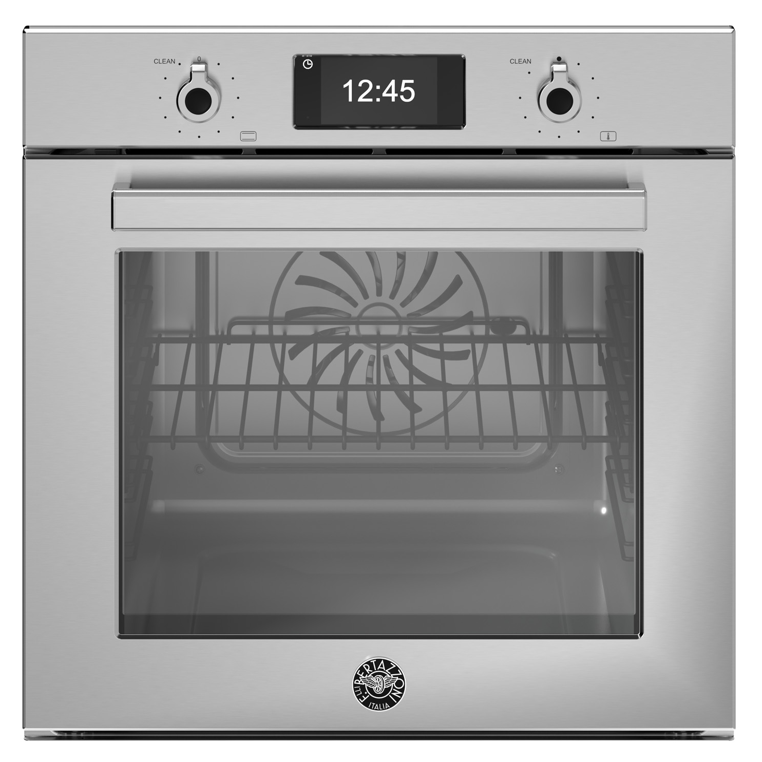 Bertazzoni 60cm Built-in Oven with Pyro, Steam F6011PROPTX/23 - in Stainless Steel