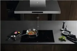 AEG 80cm 4 Zone Induction Cooktop - Pure Black