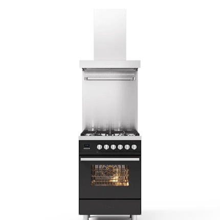 ILVE Pro Line 60 cm single oven range cooker 4 burners