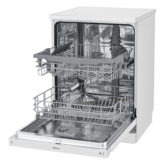 LG QuadWash 60cm Freestanding Dishwasher XD5B14WH - White