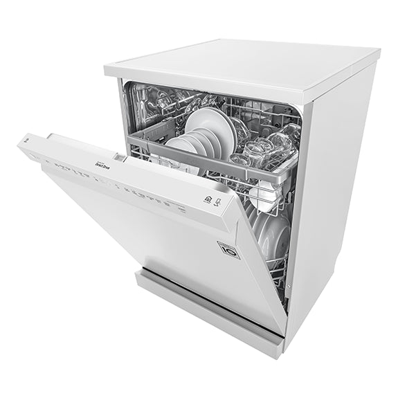 LG QuadWash 60cm Freestanding Dishwasher XD5B14WH - White