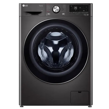 LG 9kg Front Load Washer - Black