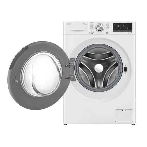 LG 10kg Front Load Washer - White