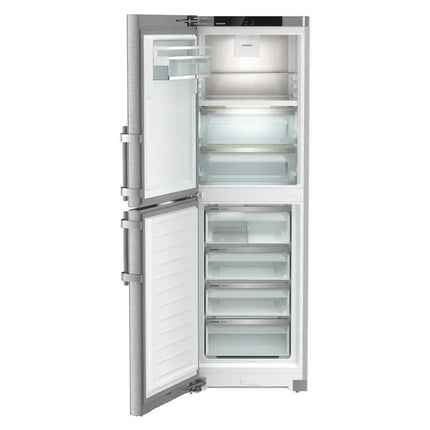 Liebherr 314 Litre BioFresh NoFrost Fridge/Freezer - Stainless Steel