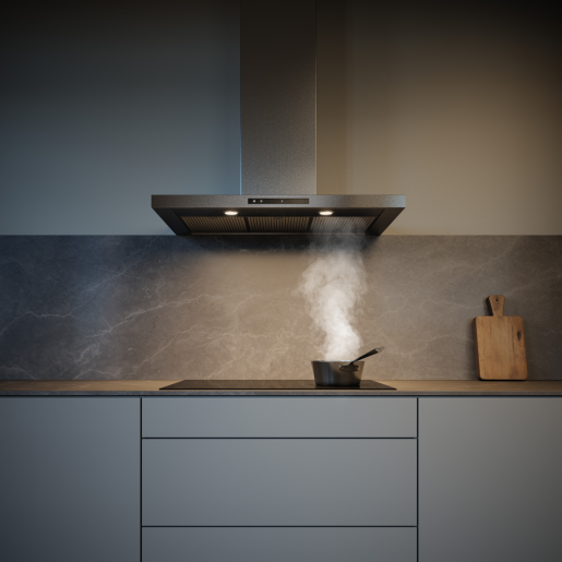 Asko 90cm Wall-mounted Rangehood - CW4934S