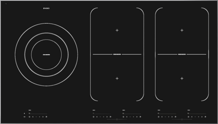 Asko 90cm Induction Hob - HI1975G