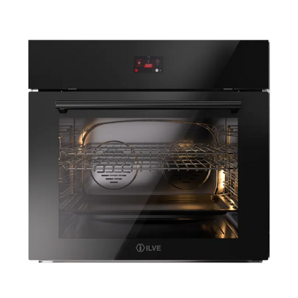 ILVE Professional Plus 76 cm black glass TFT built-in oven