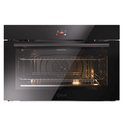 ILVE Professional Plus 90 cm black glass TFT built-in oven