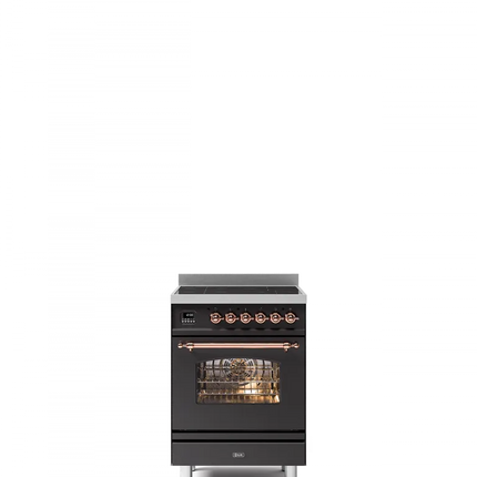 ILVE Nostalgie 60 cm enamelled steel single oven range cooker