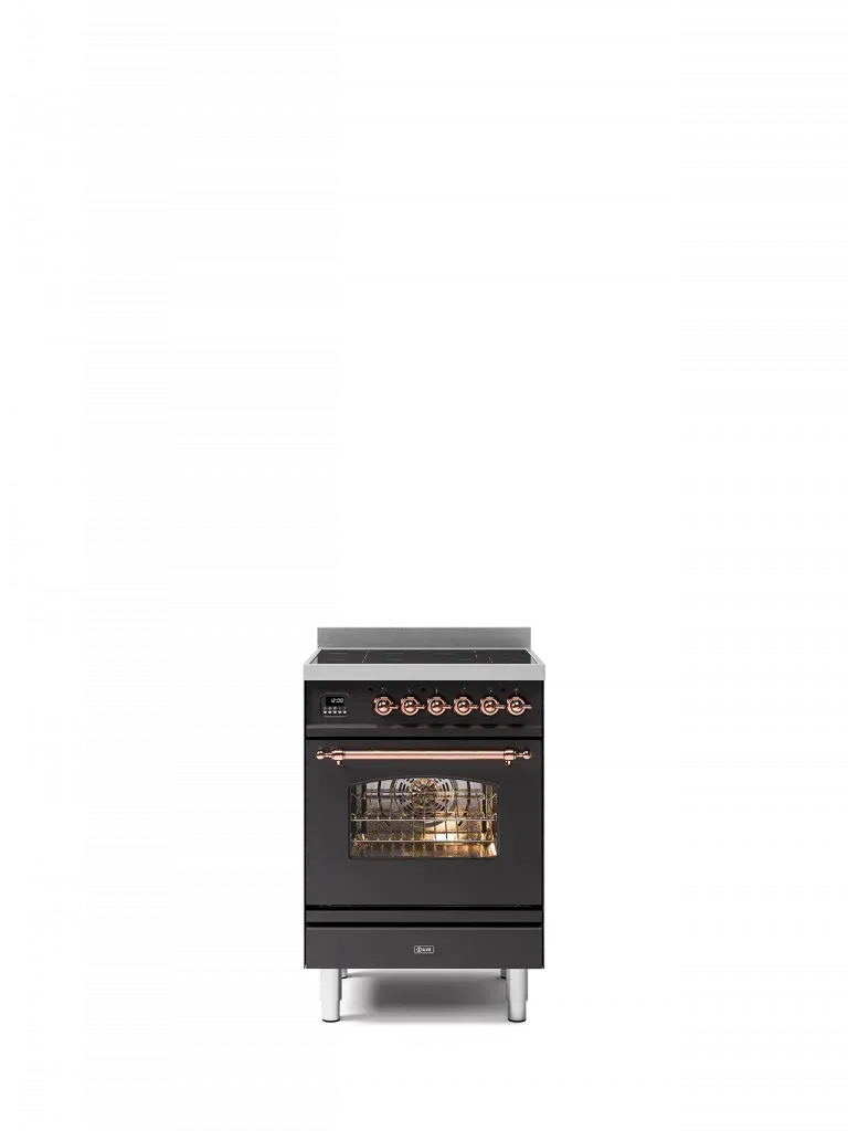 ILVE Nostalgie 60 cm enamelled steel single oven range cooker