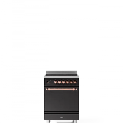 ILVE Nostalgie 60 cm enamelled steel single oven range cooker