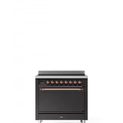 ILVE Nostalgie 90 cm enamelled steel single oven range cooker