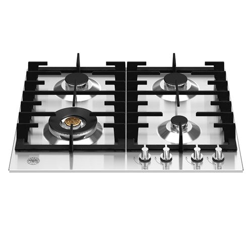 Bertazzoni 60cm Gas Cooktop 4 burner inc Wok - P604LMODX  *Ex-Display*