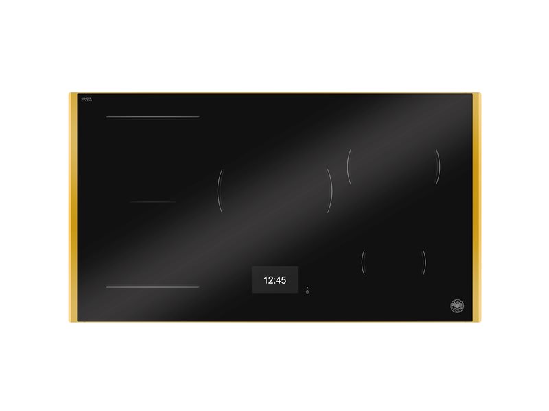 Bertazzoni 90cm Induction Hob P905I1M37NT - Gold Frame TFT display