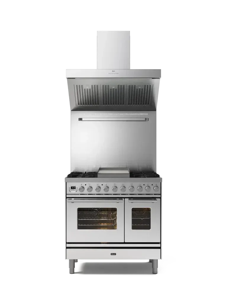 ILVE Professional Plus 90 cm double oven range cooker