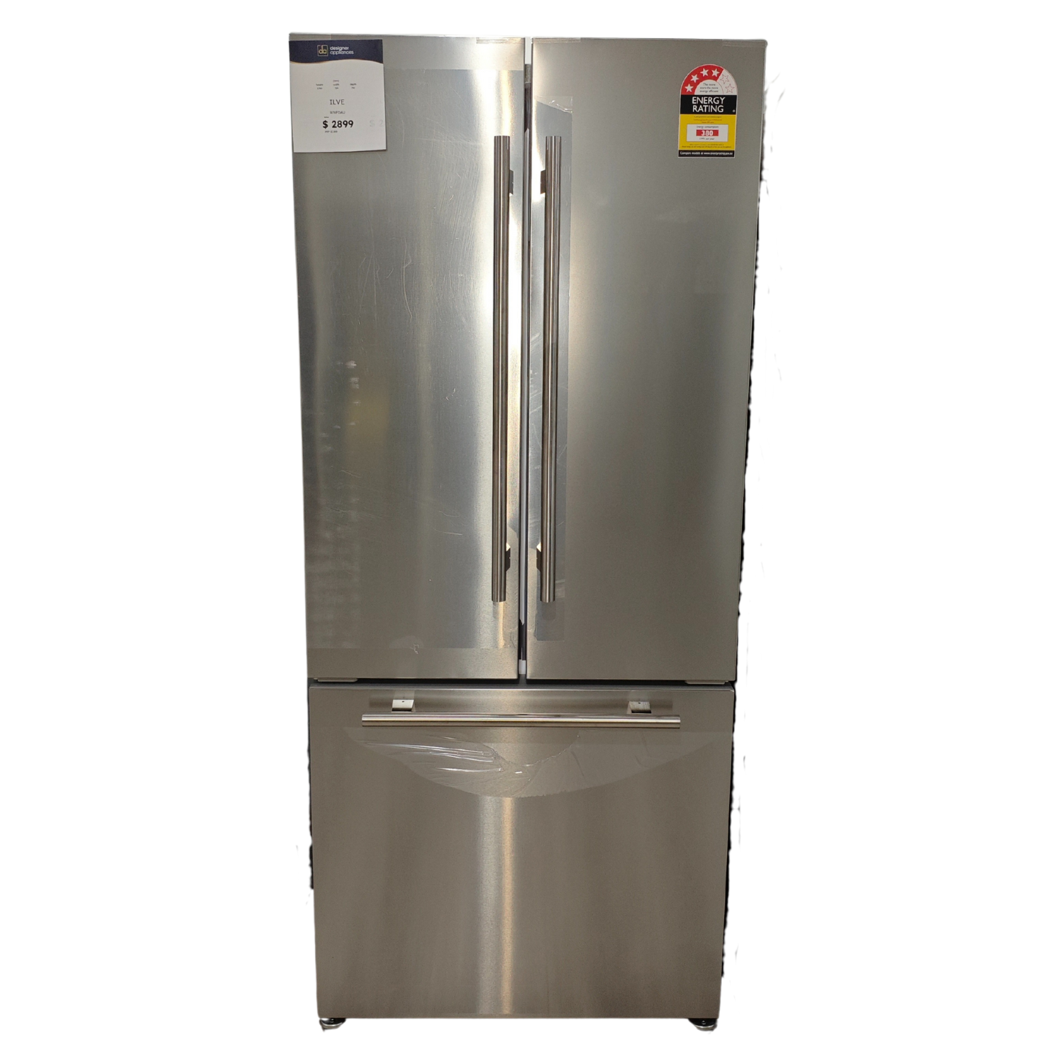 ILVE 76cm French Door Refrigerator – Professional Plus Collection R76FDAU