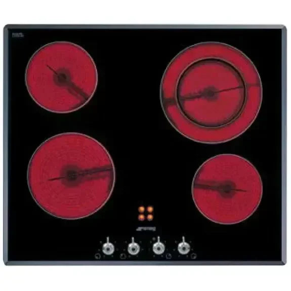 Falcon premium European Glass Black Upright 1100mm Induction Cooker with lit cooktop