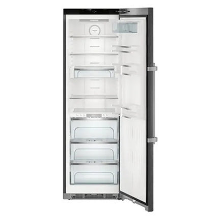 Liebherr 367 Litre Freestanding Refrigerator - Black Steel