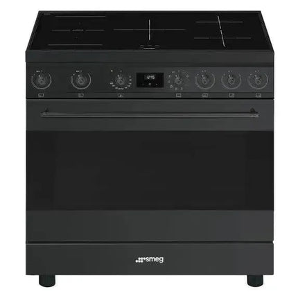 Smeg 90 cm Upright 4 Zone Induction Stove