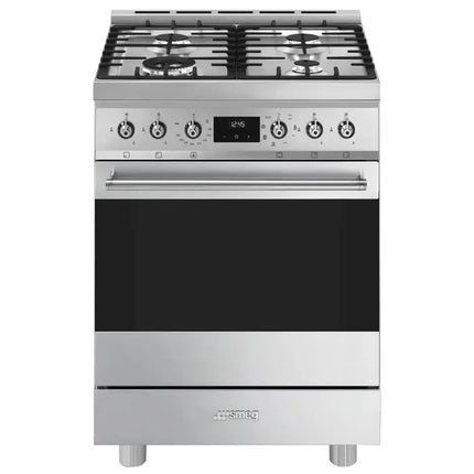 Smeg 60cm Classic Freestanding Gas Cooker - Stainless Steel