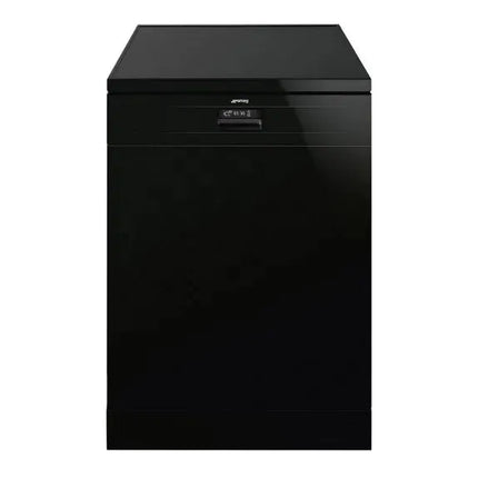 Smeg 60cm Diamond Series Freestanding Dishwasher - Black