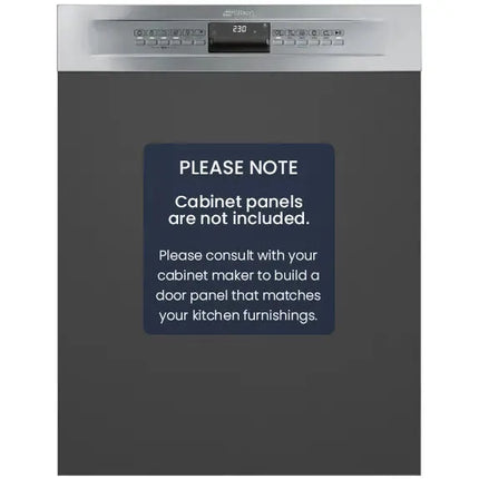 Smeg 60cm Semi-Integrated Built - In Dishwasher