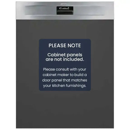 Smeg 60cm Diamond Series Semi-Integrated Dishwasher - Stainless Steel