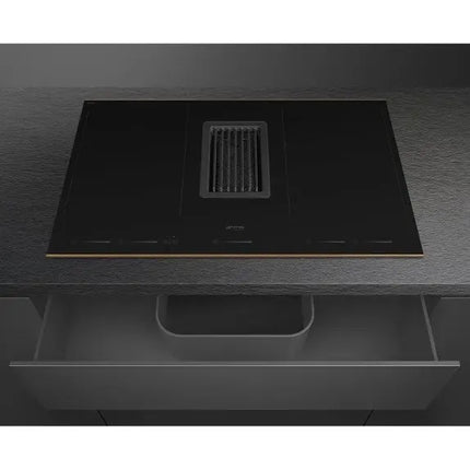 Smeg 80cm Linea Induction Cooktop - Black