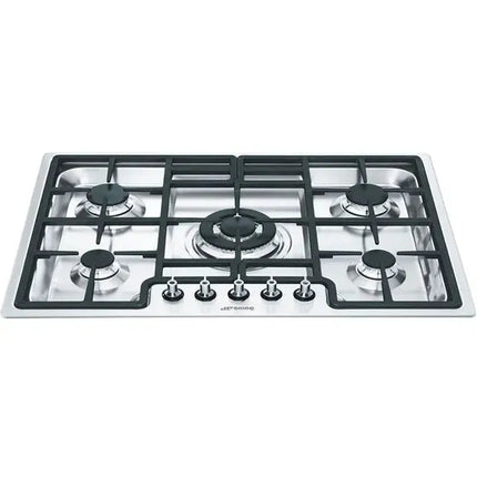 Smeg 72cm Classic Gas Cooktop - Stainless Steel