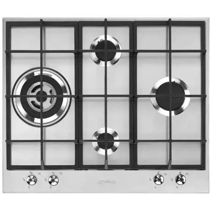 Smeg 60cm Classic Gas Cooktop - Stainless Steel