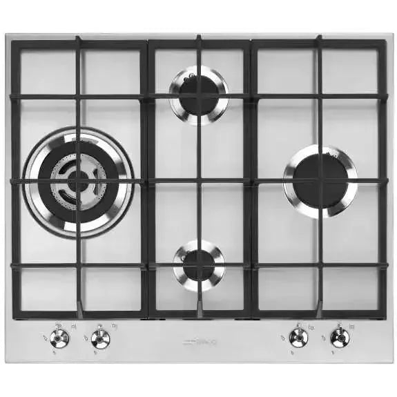 Smeg 60cm Classic Gas Cooktop - Stainless Steel