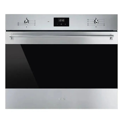 Smeg Classic Oven with Clock Stainless Steel 70cm