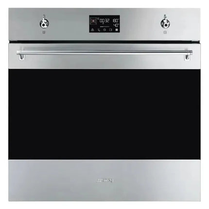 Smeg 60cm Classic Pyrolytic Steam Oven With Probe - Stainless Steel