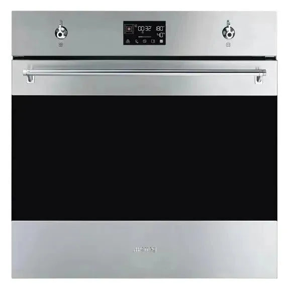 Smeg 60cm Classic Pyrolytic Steam Oven With Probe - Stainless Steel