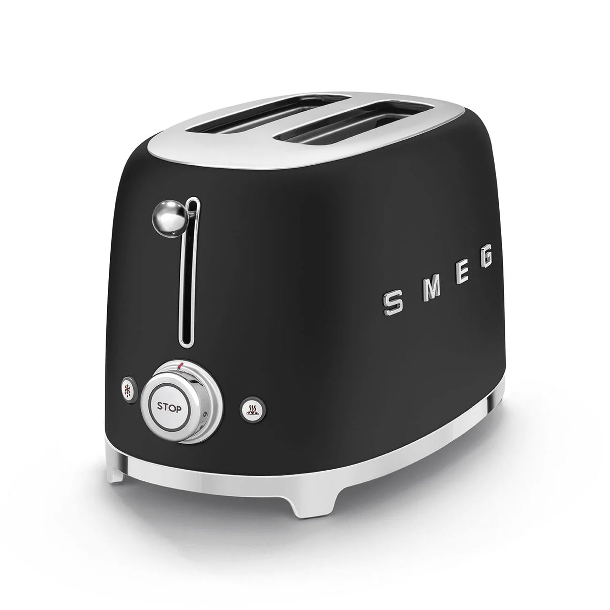 Smeg 50's Style 2 Slice Toaster TSF01BLMAU - Matte Black