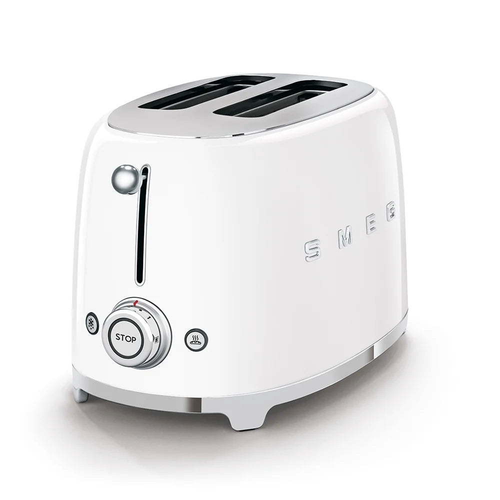 Smeg 50's Style 2 Slice Toaster 	TSF01WHAU - White