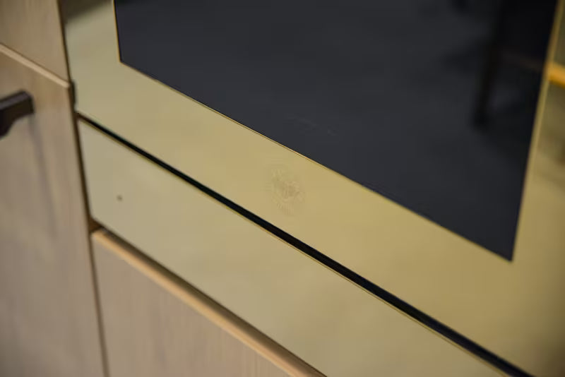 Bertazzoni 15cm Warming Drawer WD60G Modern Series Gold with 60cm oven