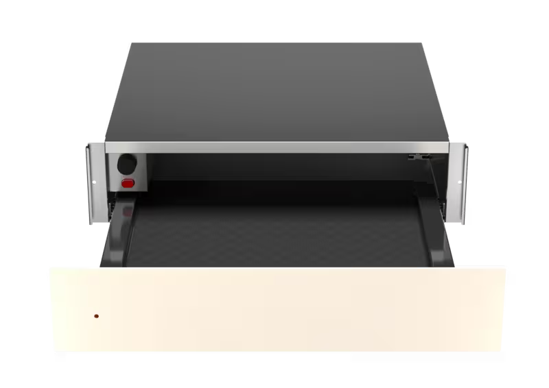 Bertazzoni 15cm Warming Drawer Heritage Series WD60HERA Avorio in open position