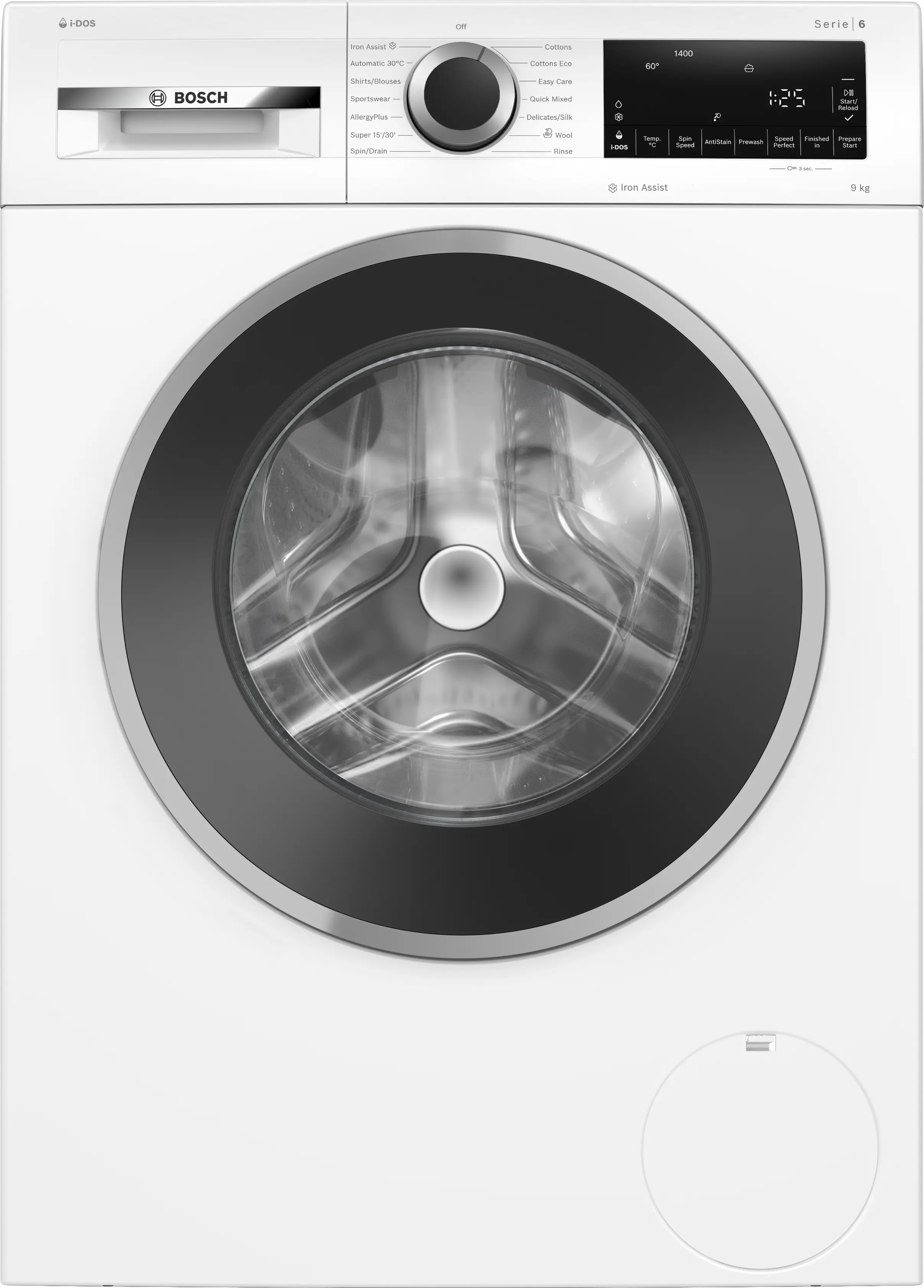 Bosch Front Load Washer 9kg WGG244F0AU front of entire product