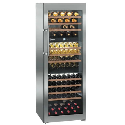 Liebherr 178 Bottle Wine Cabinet - Stainless Steel