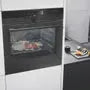 AEG 45cm CombiQuick Built-In Microwave Oven - Matte Black